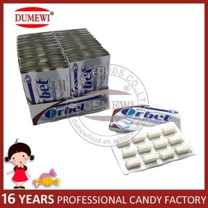 Mejor Venta de <span class=keywords><strong>Menta</strong></span> Sabor Xilitol Mascar Chicle <span class=keywords><strong>sin</strong></span> azúcar - Product Image 2