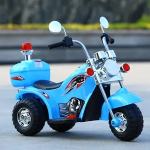 New Model Kids Electric Ride On Toys Motorcycle 3 Wheels Electric Tricycle Harley Motorbike From China Factory