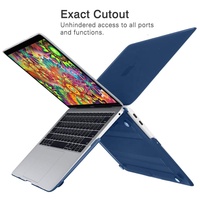 Étui rigide pour ordinateur portable MoKo pour Macbook Air 13 pouces 2018