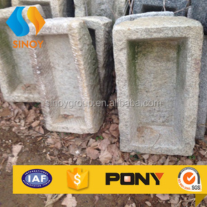Antique <span class=keywords><strong>pierre</strong></span> de granit auges de porc - Product Image 1