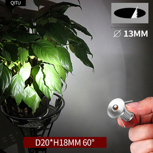 Mini <span class=keywords><strong>Spot</strong></span> lumineux <span class=keywords><strong>LED</strong></span> encastrable <span class=keywords><strong>pour</strong></span> le plafond, éclairage d'intérieur, idéal <span class=keywords><strong>pour</strong></span> une <span class=keywords><strong>cuisine</strong></span> ou un placard, 1W, dc 12v, 13MM, 1 unité - Product Image 4