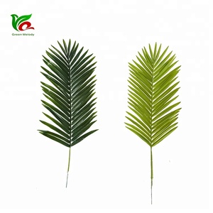 Hojas artificiales para decoración de Betel, hojas de <span class=keywords><strong>palmera</strong></span> de coco a la venta - Product Image 1