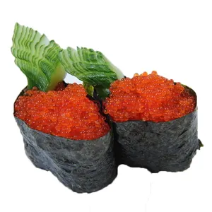 Migliore qualità Wasaibi Sushi nero Tobiko caviale Tobiko uova pesce volante uova Tobiko fyat