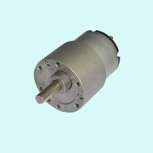 GM37-520TB gigi mikro DC motor 37MM 3V, 5V,12V untuk mesin barbekyu otomatis