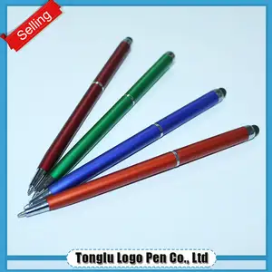 Material escolar chinês metal inovador stylus pen atacado caneta stylus