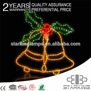 al aire libre nuevo producto caliente de la cinta blanca con motivos del poste de luz de calle de navidad de luz led - Product Image 1