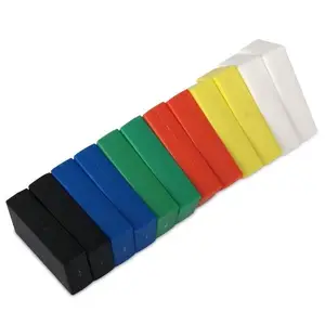 Aangepaste Magneet Voor Verkoop Industriële Permanente Neodymium Ijzer Borium Magneet Plastic Gecoat Magneet