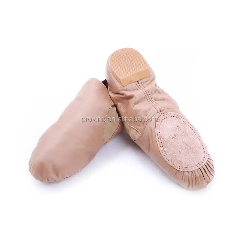 Professional Unisex Slip-on Jazz Shoes with Spandex Gore