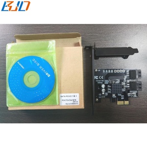 SATA3 PCIe điều khiển 6Gbps 4 <span class=keywords><strong>SATA</strong></span> 3.0 kết nối để PCI-E 1X Adapter mở rộng riser thẻ 88se9215 cho ổ đĩa cứng - Product Image 6