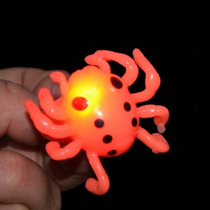 Halloween Spider nhấp nháy LED vòng PVC Jelly thiết kế trang trí bên - Product Image 3