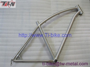 Super light mtb 29er marco de la bici de titanio con boca de ti marcos de bicicleta de montaña con brisa abandonos - Product Image 2