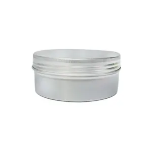250g aluminum candle tin/ glitter powder contaoner / jewellery storing box