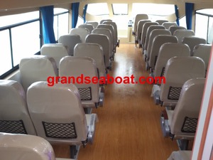 50 asientos de Fibra De Vidrio Motor Fuera de Borda Rápido de Pasajeros Barco/Barco de la Tripulación/Ferry Barco En venta - Product Image 4