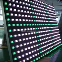 Dvi Night Club DJ Booth Decor Square Pixel Video Wall LED Matrix Display