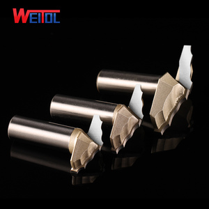 Weitol Type5 Cổ Điển Plunge <span class=keywords><strong>Bit</strong></span> 1/2 Inch Shank TCT <span class=keywords><strong>Router</strong></span> <span class=keywords><strong>Bit</strong></span> Nâng Lên Bảng Điều Khiển <span class=keywords><strong>Router</strong></span> <span class=keywords><strong>Bit</strong></span> Cho Gỗ - Product Image 2