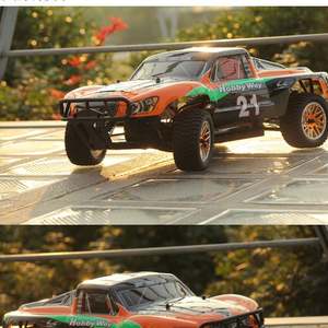 Rc कार hsp 94170 प्रो 1/10 ब्रशलेस स्केल 1 संचालित रोड डेजर्ट ट्रक ऑफ-रोड कार - Product Image 2