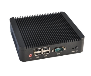 Qotom-q100s dernières petit volume mini pc pour gouvernement / <span class=keywords><strong>hôtel</strong></span> / bureau / education / center d'appels linux pc - Product Image 1
