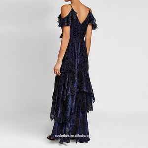 Wholesale <strong>Royal</strong> <strong>Blue</strong> Long Evening <strong>Party</strong> <strong>Dress</strong> - Product Image 4