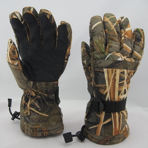 de invierno de aislamiento thinsulate de camuflaje guantes equí - Product Image 1