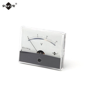 Ampèremètre à courant continu de forme rectangulaire, type pointeur, compteur analogique de panneau Bp-670 avec structure à bobine mobile - Product Image 1