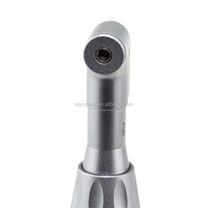 Contraángulo Dental Externo SOCO de Alta Calidad 1:1, Azul, de Baja Velocidad, Tipo Llave, con Eje de Rodamiento de Bolas - Product Image 4