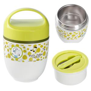 Pinkah food grade in acciaio inossidabile di vuoto isolato thermos bambini cibo vaso <span class=keywords><strong>con</strong></span> cucchiaio pieghevole - Product Image 1