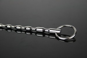 5*130mm medizinische METALL kleine klassische Penis Plug Perlen Sexshop - Product Image 4