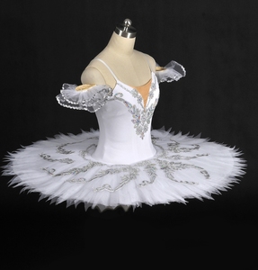 N000011プロフェッショナルホワイトスワンクラシックバレエTUTUバレエコスチューム - Product Image 1
