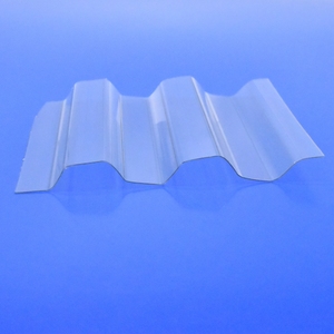 Corrugado policarbonato transparente trapezoidal hoja de onda - Product Image 6