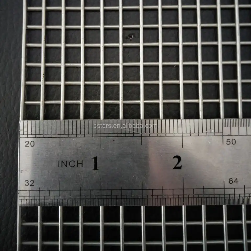 एसएस 201 304 316 316L 0.1mm-1.5mm स्टेनलेस स्टील वेल्डेड तार जाल