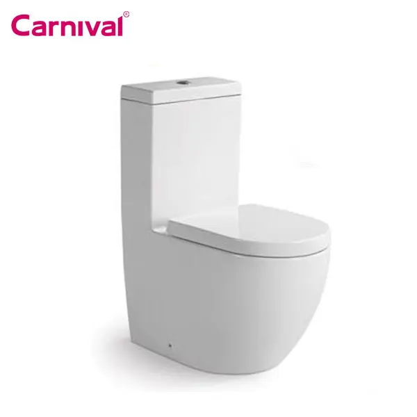Продукт с сертификатом CE, хорошее качество, ванная комната, туалет, водяной шкаф, современный белый Туалет с двойным сливом и мягким закрытым сиденьем, туалет A376
