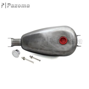 Pazoma tanque de combustível de aço cru, 2.4 galão para harley sportster xl modelos 2007-2017 - Product Image 4