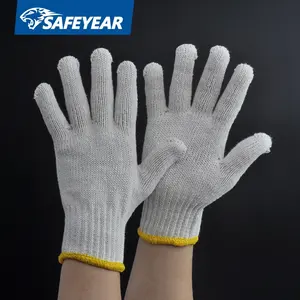 Goedkoopste Vrijmetselaars Wit Gebouw Katoenen Handschoenen Voor Industrieel Gebruik