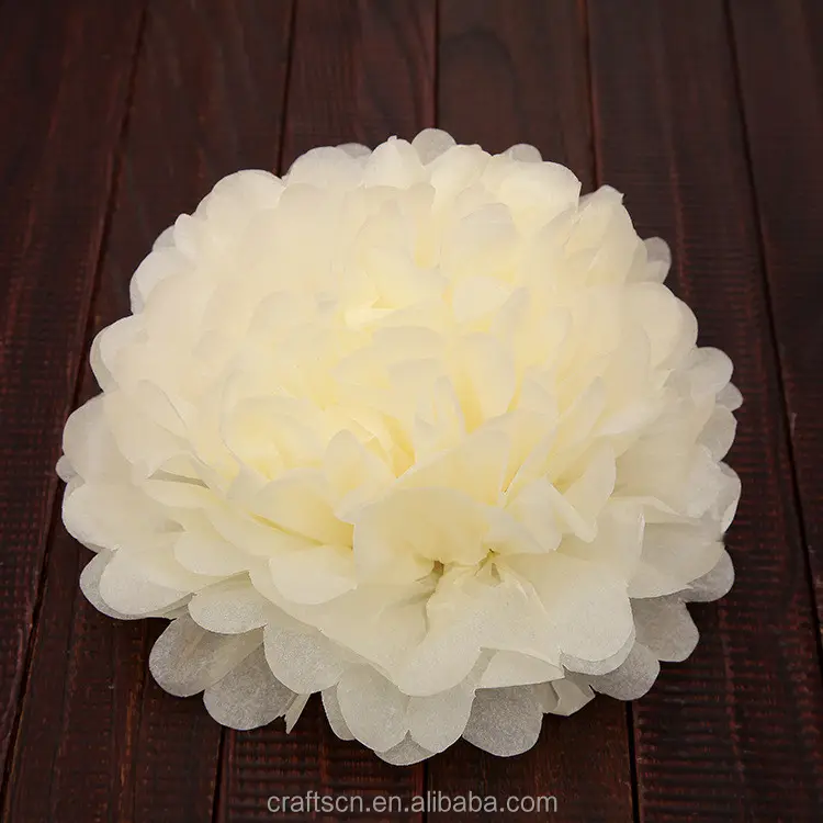 Giant Artificial Paper Pom Poms Flowers