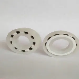 15x24x5mm boyutu tek sıra sabit bilyalı rulman bisiklet Hub için ZrO2 tam seramik rulman 6802 Bicycle