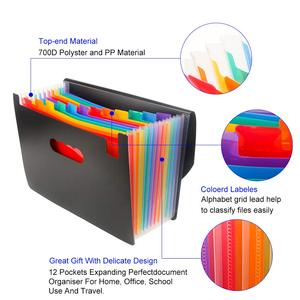Bán Buôn Văn Phòng Thuyết Trình Bìa Cứng A4 Kích Thước Giấy Treo Nhựa Mở Rộng Tập Tin Thư Mục - Product Image 2