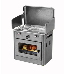 Offre Spéciale pour la cuisine en plein air canotage ou voiture Camping <span class=keywords><strong>BBQ</strong></span> Double brûleur allumage automatique poêle Portable Butane Camping four à gaz - Product Image 1