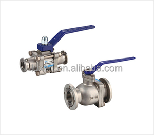 <span class=keywords><strong>Valvola</strong></span> a sfera per vuoto a <span class=keywords><strong>pressione</strong></span> <span class=keywords><strong>pneumatica</strong></span> manuale in acciaio inossidabile - Product Image 2