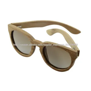 100% handcrafted classical and fashional bamboo wayfarer sunglasses