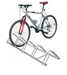 homemade floor garage bike storage rack display stand multiple bicycle rack