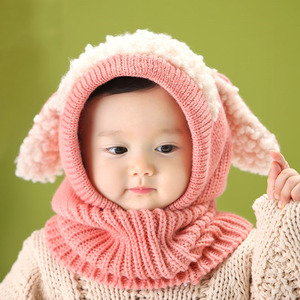 <span class=keywords><strong>Amazon</strong></span> hot selling cute cashmere Crochet baby hat with Stock - Product Image 3