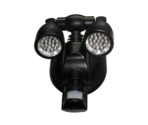 Y-solar SL1-6 Sensor <span class=keywords><strong>de</strong></span> movimiento Solar centro <span class=keywords><strong>de</strong></span> atención <span class=keywords><strong>de</strong></span> seguridad 38 LED doble exterior luz <span class=keywords><strong>de</strong></span> inundación - negro - Product Image 5