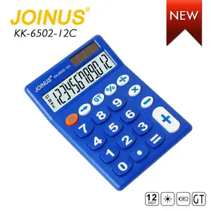 Colorful Calculator Wholesale Promotion Factory Price Business Office Home Colorful 12 Digit Electronic Solar Mini Calculator
