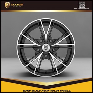 ZUMBO R0009 Nuevo diseño de Alta Calidad de Bronce Mecanizado <span class=keywords><strong>Cara</strong></span> Coche 15 "16" 17 "18" Llantas de aleación - Product Image 4