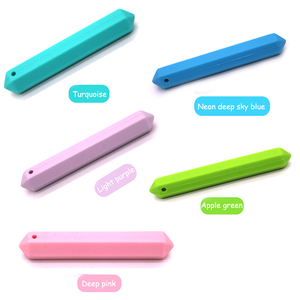 SANS BPA Bébé <span class=keywords><strong>Dentition</strong></span> <span class=keywords><strong>Collier</strong></span> Silicone <span class=keywords><strong>Dentition</strong></span> Pendentif pour Les Soins Infirmiers Mamans - Product Image 5