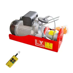 220v mini motor de cabrestante eléctrico portátil pa 1200 kg