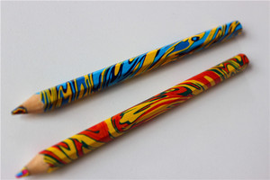 7 pollici naturale Multi Matita di Colore Arcobaleno Piombo 4 in <span class=keywords><strong>1</strong></span> Matita - Product Image 6