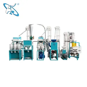 Capacidad de 5TPD y nueva condición Máquina de molienda de harina de maíz Producción de molino de grano de maíz máquina de grano de maíz - Product Image 1