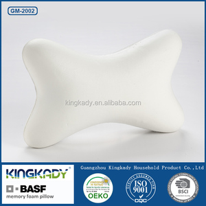 nueva venta al por mayor de espuma de memoria Confirtable <span class=keywords><strong>la</strong></span> forma del hueso espuma de memoria cuello almohada tetas - Product Image 3