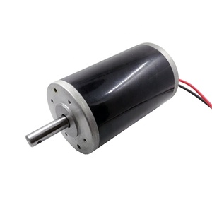 Alto Torque 24V DC Motor 6000rpm Cepillo Conmutación Imán permanente Construcción 8mm Diámetro del eje - Product Image 2